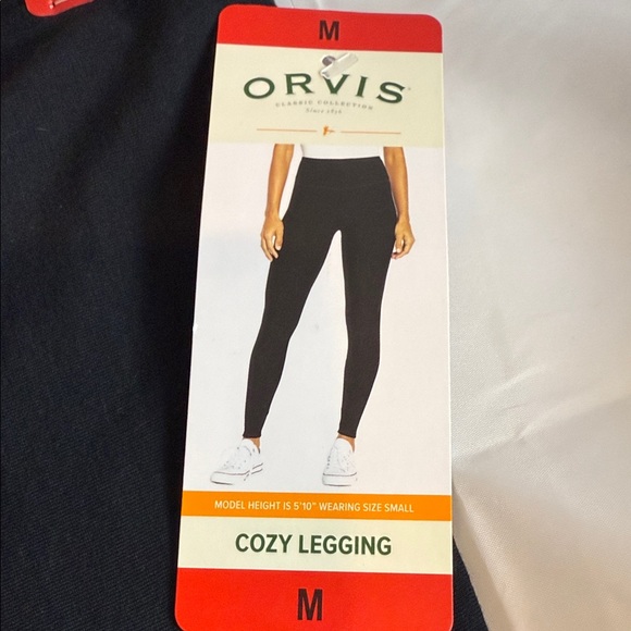 Orvis Jet Black Soft Leggings - Picture 3 of 5